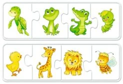 Ravensburger Kinderpuzzle - 03006 Meine Liebsten Tierkinder - My First Color Puzzle Mit 6x4 Teilen - Puzzle Für Kinder Ab 2 Jahren -Ravensburger Geschäft 03006 3