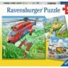 Ravensburger Kinderpuzzle - 05033 Über Den Wolken - Puzzle Für Kinder Ab 5 Jahren, Mit 3x49 Teilen