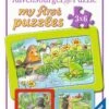 Ravensburger Kinderpuzzle - 05138 Kleine Gartentiere - My First Puzzle Für Kinder Ab 2,5 Jahren, Mit 3x6 Teilen