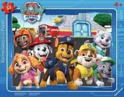 Ravensburger Kinderpuzzle - 05145 Auf Zum Nächsten Abenteuer! - Rahmenpuzzle Für Kinder Ab 3 Jahren, Paw Patrol Puzzle Mit 33 Teilen