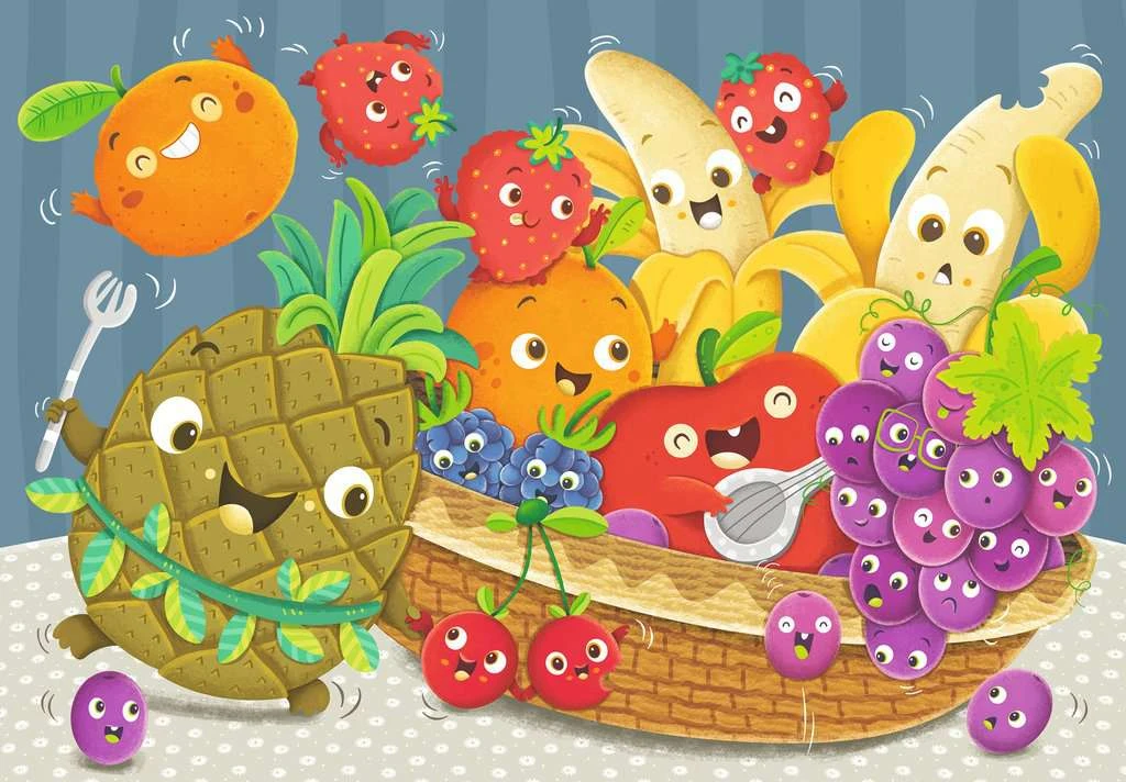 Ravensburger Kinderpuzzle - Freche Früchte - 2x24 Teile Puzzle Für Kinder Ab 4 Jahren 4 Ravensburger Kinderpuzzle - Freche Früchte - 2x24 Teile Puzzle Für Kinder Ab 4 Jahren – Bild 2