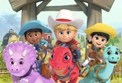 Ravensburger Kinderpuzzle 05588 - Dino Ranch Freundschaft - 2x24 Teile Dino Ranch Puzzle Für Kinder Ab 4 Jahren -Ravensburger Geschäft 05588 2