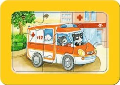 Ravensburger Kinderpuzzle - 05630 Tiere Im Einsatz - 3x6 Teile Rahmenpuzzle Für Kinder Ab 2,5 Jahren -Ravensburger Geschäft 05630 4