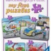 Ravensburger Kinderpuzzle - 05631 Meine Einsatzfahrzeuge - 2,4,6,8 Teile My First Puzzle Für Kinder Ab 2 Jahren -Ravensburger Geschäft 05631