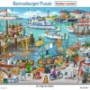 Ravensburger Kinderpuzzle - 06152 Ein Tag Am Hafen - Rahmenpuzzle Für Kinder Ab 4 Jahren, Mit 24 Teilen -Ravensburger Geschäft 06152