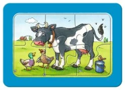 Ravensburger Kinderpuzzle - 06571 Gute Tierfreunde - My Firstpuzzle Mit 3x6 Teilen - Puzzle Für Kinder Ab 2,5 Jahren -Ravensburger Geschäft 06571 2