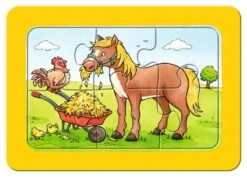 Ravensburger Kinderpuzzle - 06571 Gute Tierfreunde - My Firstpuzzle Mit 3x6 Teilen - Puzzle Für Kinder Ab 2,5 Jahren -Ravensburger Geschäft 06571 3