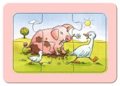 Ravensburger Kinderpuzzle - 06571 Gute Tierfreunde - My Firstpuzzle Mit 3x6 Teilen - Puzzle Für Kinder Ab 2,5 Jahren -Ravensburger Geschäft 06571 4