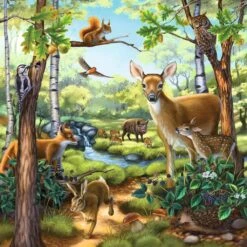 Ravensburger Kinderpuzzle - 09265 Wald-/Zoo-/Haustiere - Puzzle Für Kinder Ab 5 Jahren, Mit 3x49 Teilen -Ravensburger Geschäft 09265 3