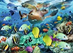 Ravensburger Kinderpuzzle - 10009 Unterwasserparadies - Unterwasserwelt-Puzzle Für Kinder Ab 7 Jahren, Mit 150 Teilen Im XXL-Format -Ravensburger Geschäft 10009 1