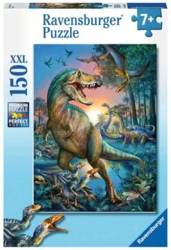 Ravensburger Kinderpuzzle - 10052 Urzeitriese - Dinosaurier-Puzzle Für Kinder Ab 7 Jahren, Mit 150 Teilen Im XXL-Format