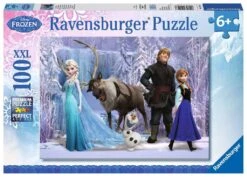 Ravensburger Kinderpuzzle - 10516 Im Reich Der Schneekönigin - Disney Frozen-Puzzle Für Kinder Ab 6 Jahren, Mit 100 Teilen Im XXL-Format