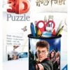 Ravensburger 3D Puzzle 11154 - Utensilo Harry Potter - 54 Teile - Stiftehalter Für Harry Potter Fans Ab 6 Jahren, Schreibtisch-Organizer Für Kinder