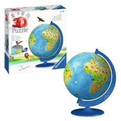 Ravensburger 3D Puzzle 11160 - Puzzle-Ball Kinderglobus In Deutscher Sprache - 180 Teile - Puzzle-Ball Globus Für Kinder Ab 6 Jahren 7 Ravensburger 3D Puzzle 11160 - Puzzle-Ball Kinderglobus In Deutscher Sprache - 180 Teile - Puzzle-Ball Globus Für Kinder Ab 6 Jahren -Ravensburger Geschäft 11160 2