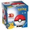 Ravensburger 3D Puzzle 11256 - Puzzle-Ball Pokémon Pokéballs - Pokéball Classic 11256 - 54 Teile - Für Pokémon Fans Ab 6 Jahren -Ravensburger Geschäft 11256