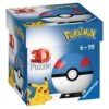 Ravensburger 3D Puzzle 11265 - Puzzle-Ball Pokémon Pokéballs - Superball - [EN] Great Ball - 54 Teile - Für Pokémon Fans Ab 6 Jahren -Ravensburger Geschäft 11265