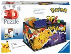 Ravensburger 3D Puzzle 11546 - Aufbewahrungsbox Pokémon - 216 Teile - Praktischer Organizer Für Pokémon Fans Ab 8 Jahren