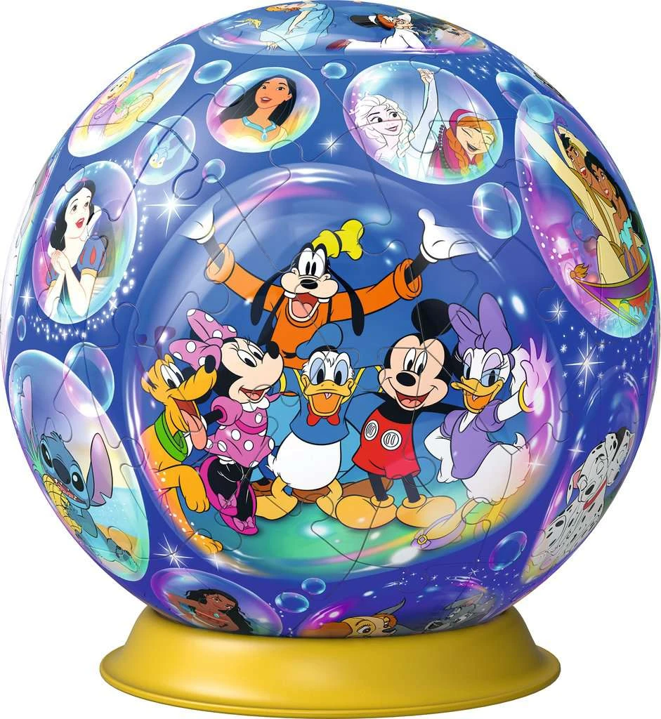 Ravensburger 3D Puzzle 11561 - Puzzle-Ball Disney Charaktere - 72 Teile - Puzzle-Ball Für Disney-Fans Ab 6 Jahren 4 Ravensburger 3D Puzzle 11561 - Puzzle-Ball Disney Charaktere - 72 Teile - Puzzle-Ball Für Disney-Fans Ab 6 Jahren – Bild 2