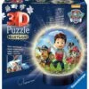 Ravensburger 3D Puzzle 11842 - Nachtlicht Puzzle-Ball Paw Patrol - 72 Teile - Ab 6 Jahren, LED Nachttischlampe Mit Klatsch-Mechanismus 2 Ravensburger 3D Puzzle 11842 - Nachtlicht Puzzle-Ball Paw Patrol - 72 Teile - Ab 6 Jahren, LED Nachttischlampe Mit Klatsch-Mechanismus -Ravensburger Geschäft 11842