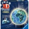 Ravensburger 3D Puzzle Erde Im Nachtdesign Nachtlicht 11844 - Puzzle-Ball - 72 Teile - Für Globus Fans Ab 6 Jahren 2 Ravensburger 3D Puzzle Erde Im Nachtdesign Nachtlicht 11844 - Puzzle-Ball - 72 Teile - Für Globus Fans Ab 6 Jahren -Ravensburger Geschäft 11844