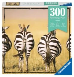 Ravensburger Puzzle 13312 - Zebra - Puzzle Moment 300 Teile