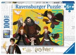 Ravensburger Kinderpuzzle 13364 - Der Junge Zauberer Harry Potter - 100 Teile XXL Harry Potter Puzzle Für Kinder Ab 6 Jahren