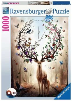 Ravensburger Puzzle 15018 - Magischer Hirsch - 1000 Teile Puzzle Für Erwachsene Und Kinder Ab 14 Jahren, Puzzle Mit Hirsch-Motiv