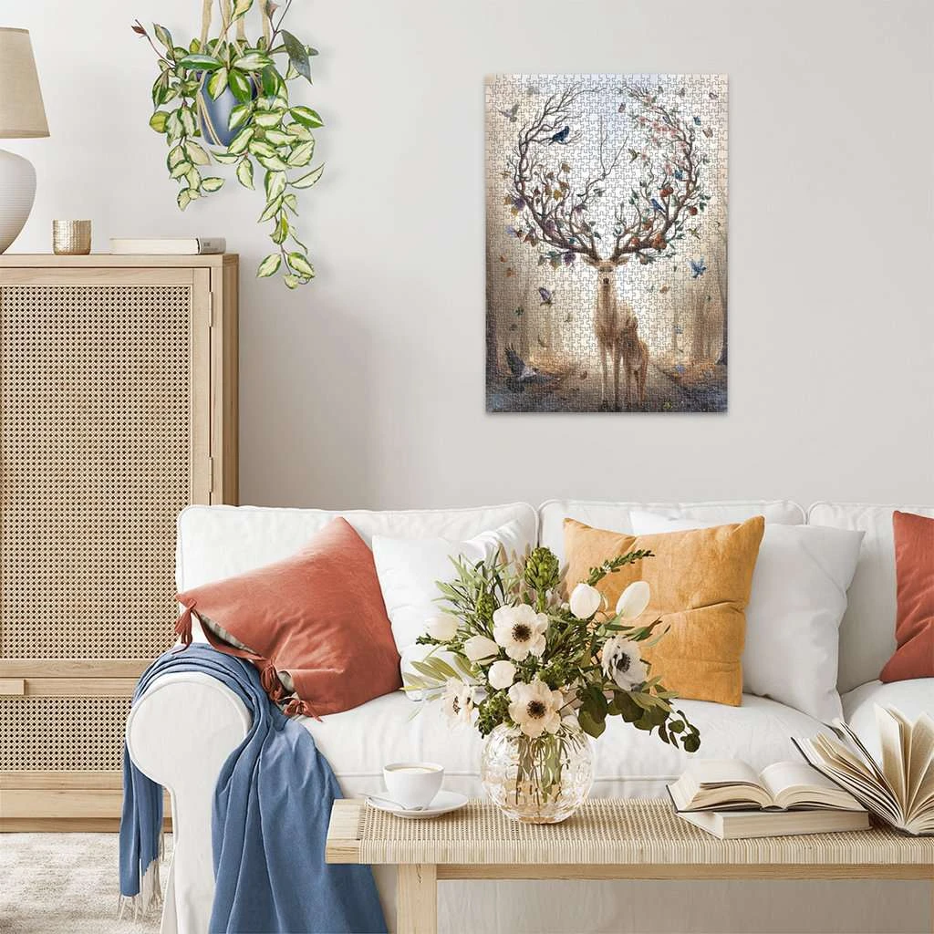 Ravensburger Puzzle 15018 - Magischer Hirsch - 1000 Teile Puzzle Für Erwachsene Und Kinder Ab 14 Jahren, Puzzle Mit Hirsch-Motiv 7 Ravensburger Puzzle 15018 - Magischer Hirsch - 1000 Teile Puzzle Für Erwachsene Und Kinder Ab 14 Jahren, Puzzle Mit Hirsch-Motiv – Bild 5