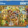 Ravensburger Puzzle 15266 - Die Schönsten Disney Themen - 1000 Teile Disney Puzzle Für Erwachsene Und Kinder Ab 14 Jahren -Ravensburger Geschäft 15266