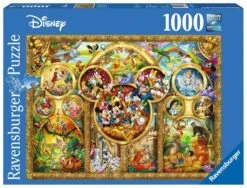 Ravensburger Puzzle 15266 - Die Schönsten Disney Themen - 1000 Teile Disney Puzzle Für Erwachsene Und Kinder Ab 14 Jahren