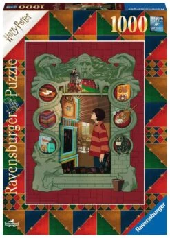 Ravensburger Puzzle 16516 – Harry Potter Bei Der Weasley Familie – 1000 Teile Puzzle Für Erwachsene Und Kinder Ab 14 Jahren