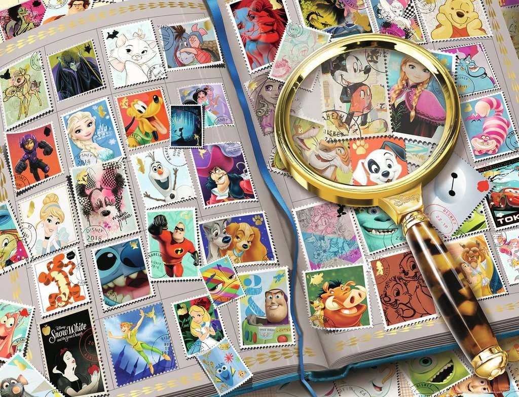 Ravensburger Puzzle 16706 - Meine Liebsten Briefmarken - 2000 Teile Disney Puzzle Für Erwachsene Und Kinder Ab 14 Jahren 4 Ravensburger Puzzle 16706 - Meine Liebsten Briefmarken - 2000 Teile Disney Puzzle Für Erwachsene Und Kinder Ab 14 Jahren – Bild 2