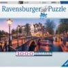 Ravensburger Puzzle 16752 - Abend In Amsterdam - 1000 Teile Puzzle Für Erwachsene Und Kinder Ab 14 Jahren, Puzzle Von Amsterdam Im Panorama-Format -Ravensburger Geschäft 16752