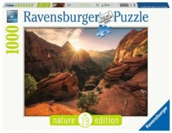 Ravensburger Puzzle Nature Edition 16754 - Zion Canyon USA - 1000 Teile Puzzle Für Erwachsene Und Kinder Ab 14 Jahren