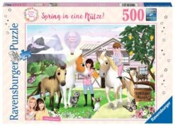 Ravensburger Puzzle 500 Teile - 16828 Spring In Eine Pfütze! - Puzzle Ab 10 Jahren Für Alle Fans Von ViktoriaSarina