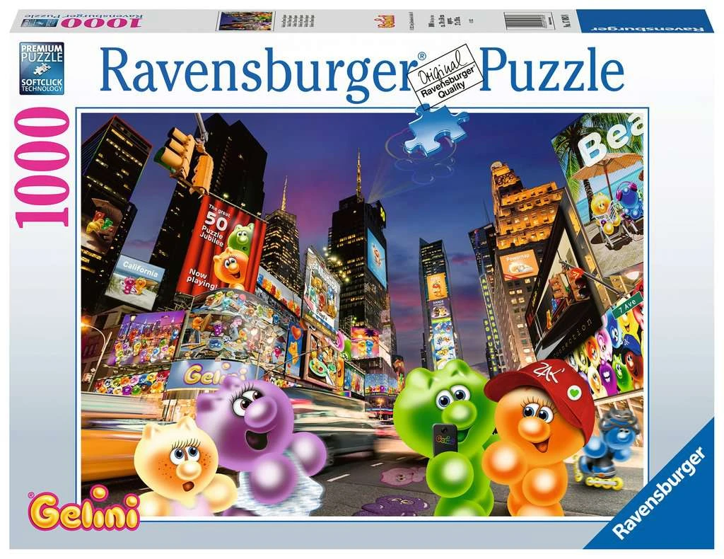 Ravensburger Puzzle 17083 - Gelini Am Times Square - 1000 Teile Gelini-Puzzle Für Erwachsene Und Kinder Ab 14 Jahren 3 Ravensburger Puzzle 17083 - Gelini Am Times Square - 1000 Teile Gelini-Puzzle Für Erwachsene Und Kinder Ab 14 Jahren
