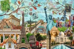 Ravensburger Puzzle 17118 - Big City Collage - 5000 Teile Puzzle Für Kinder Und Erwachsene Ab 14 Jahren -Ravensburger Geschäft 17118 1