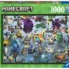 Ravensburger Puzzle 17188 - Minecraft Mobs - 1000 Teile Minecraft Puzzle Für Erwachsene Und Kinder Ab 14 Jahren