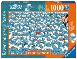 Ravensburger Puzzle 17291 - Schlümpfe Challenge - 1000 Teile Schlümpfe Puzzle Für Erwachsene Und Kinder Ab 14 Jahren