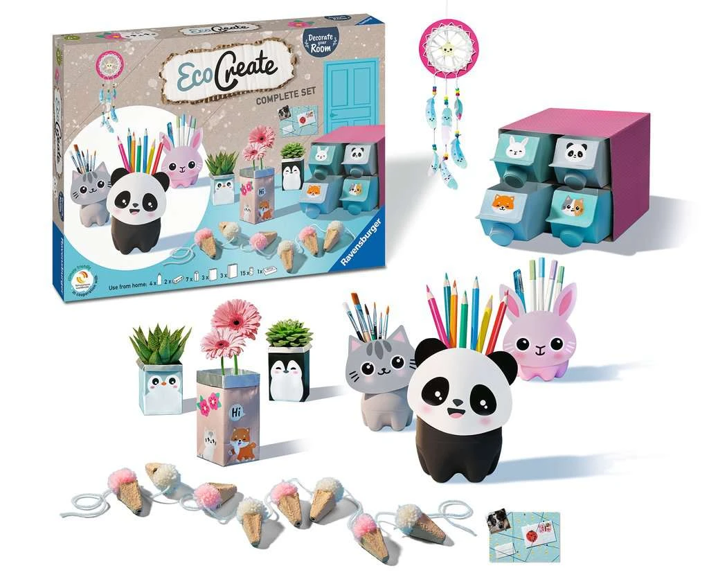 Ravensburger EcoCreate 18145 – Decorate Your Room – Kinder Ab 6 Jahren 3 Ravensburger EcoCreate 18145 – Decorate Your Room – Kinder Ab 6 Jahren – Bild 2