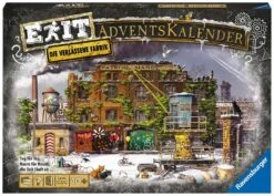 Ravensburger EXIT Adventskalender "Die Verlassene Fabrik" - 25 Rätsel Für EXIT-Begeisterte Ab 10 Jahren