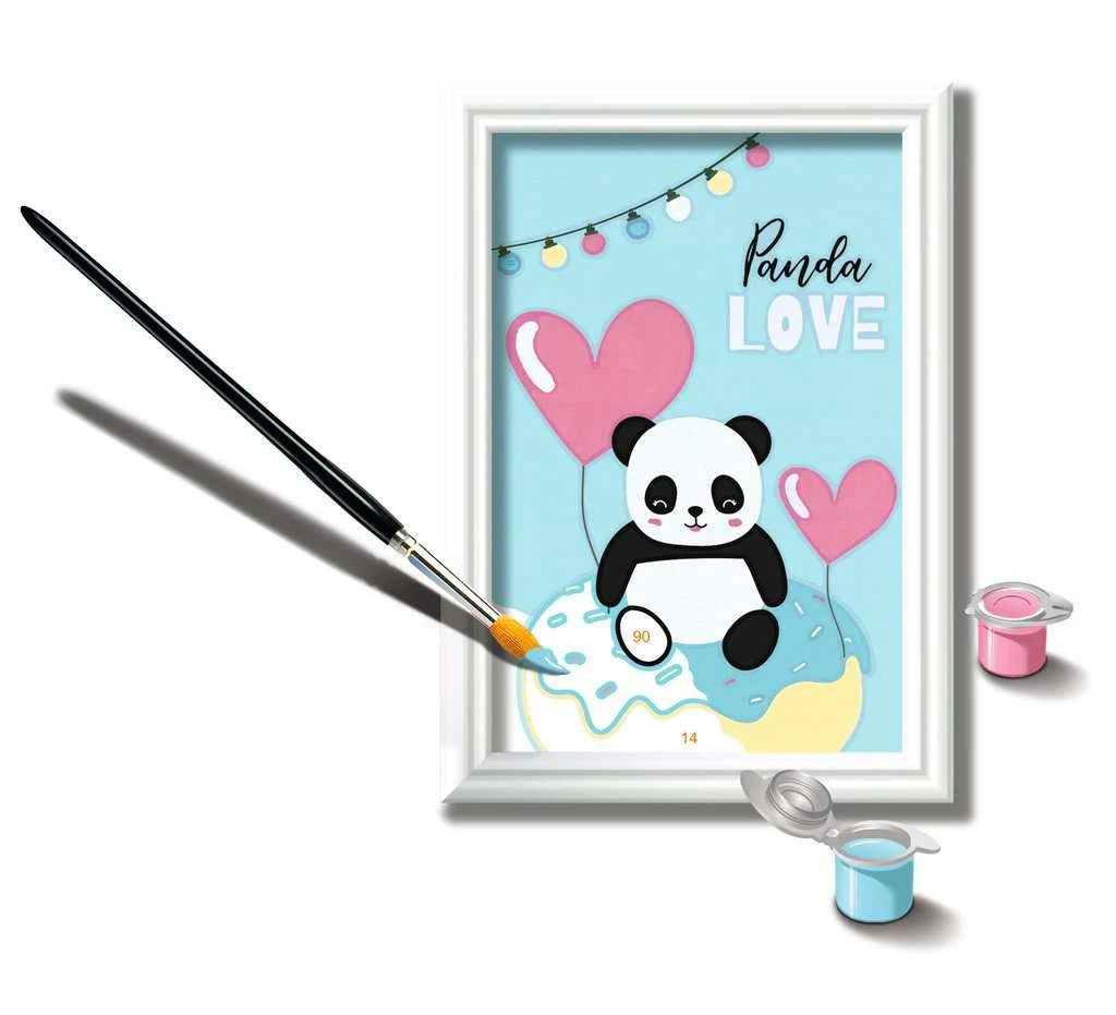 Ravensburger Malen Nach Zahlen 20058 - Panda Love – Kinder Ab 7 Jahren 6 Ravensburger Malen Nach Zahlen 20058 - Panda Love – Kinder Ab 7 Jahren – Bild 4
