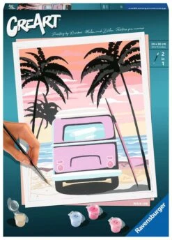 Ravensburger CreArt - Malen Nach Zahlen 20131 – Beach Life – Ab 12 Jahren