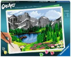 Ravensburger CreArt - Malen Nach Zahlen 20155 – Mountain View – Ab 14 Jahren