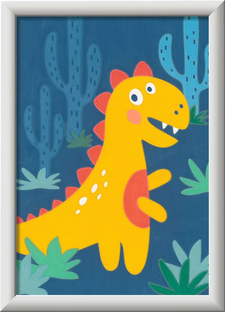 Ravensburger Malen Nach Zahlen 20158 - Frecher Dinosaurier – Kinder Ab 7 Jahren 3 Ravensburger Malen Nach Zahlen 20158 - Frecher Dinosaurier – Kinder Ab 7 Jahren