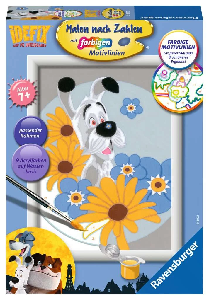 Ravensburger Malen Nach Zahlen 20160 - Mutiger Idefix – Kinder Ab 7 Jahren 4 Ravensburger Malen Nach Zahlen 20160 - Mutiger Idefix – Kinder Ab 7 Jahren – Bild 2