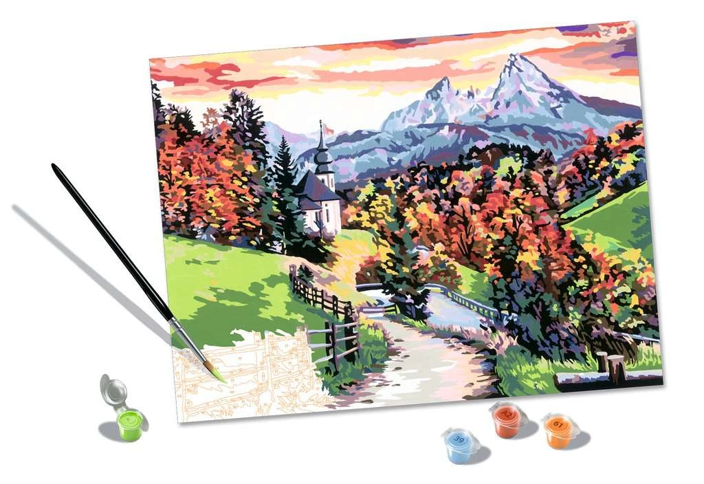 Ravensburger Malen Nach Zahlen 20168 – Bayerische Herbstimpression – Ab 14 Jahren 6 Ravensburger Malen Nach Zahlen 20168 – Bayerische Herbstimpression – Ab 14 Jahren – Bild 4