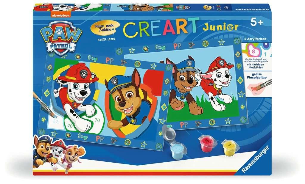 Ravensburger Malen Nach Zahlen 20286 - Paw Patrol - Kinder 5-7 Jahre 6 Ravensburger Malen Nach Zahlen 20286 - Paw Patrol - Kinder 5-7 Jahre – Bild 4