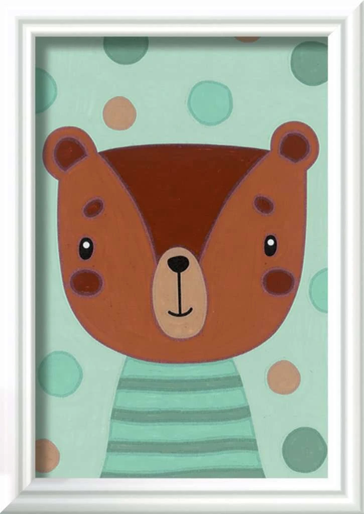 Ravensburger Malen Nach Zahlen 20287 - Knuffiger Bär – Kinder Ab 7 Jahren 3 Ravensburger Malen Nach Zahlen 20287 - Knuffiger Bär – Kinder Ab 7 Jahren