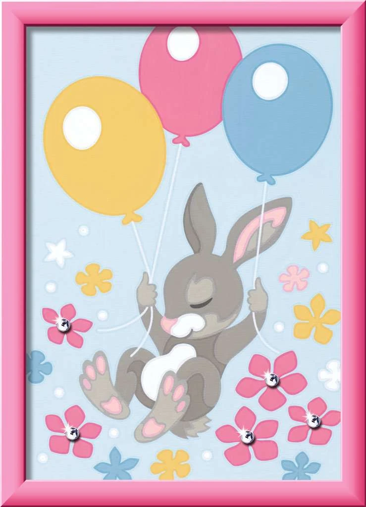 Ravensburger Malen Nach Zahlen 20294 - Fliegendes Häschen - Kinder Ab 7 Jahren 3 Ravensburger Malen Nach Zahlen 20294 - Fliegendes Häschen - Kinder Ab 7 Jahren